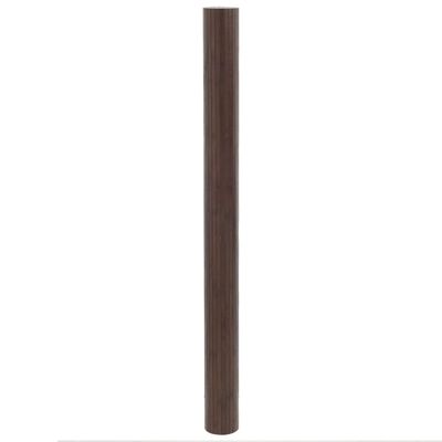 vidaXL Vloerkleed rechthoekig 80x300 cm bamboe donkerbruin