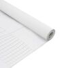 vidaXL Raamfolies mat PVC wit