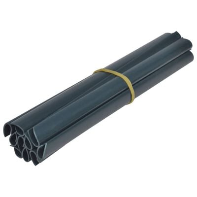 vidaXL Tuinscherm 70x0,19 m PVC groen