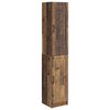 vidaXL Kastenset 2 st Oud hout Bewerkt hout