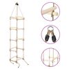 vidaXL Touwladder 200 cm hout