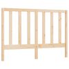 vidaXL Hoofdbord 126x4x100 cm massief grenenhout