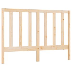 vidaXL Hoofdbord 126x4x100 cm massief grenenhout