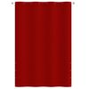 vidaXL Balkonscherm 160x240 cm oxford stof rood