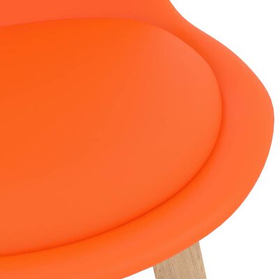vidaXL 7-delige Barset oranje