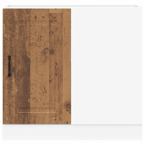 vidaXL Onderkast Kalmar bewerkt hout oud houtkleurig