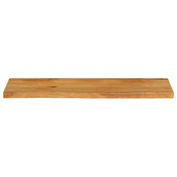 vidaXL Tafelblad met natuurlijke rand 100x30x2,5 cm massief mangohout