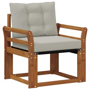 vidaXL Tuinbank Massief Acaciahout en Textilene