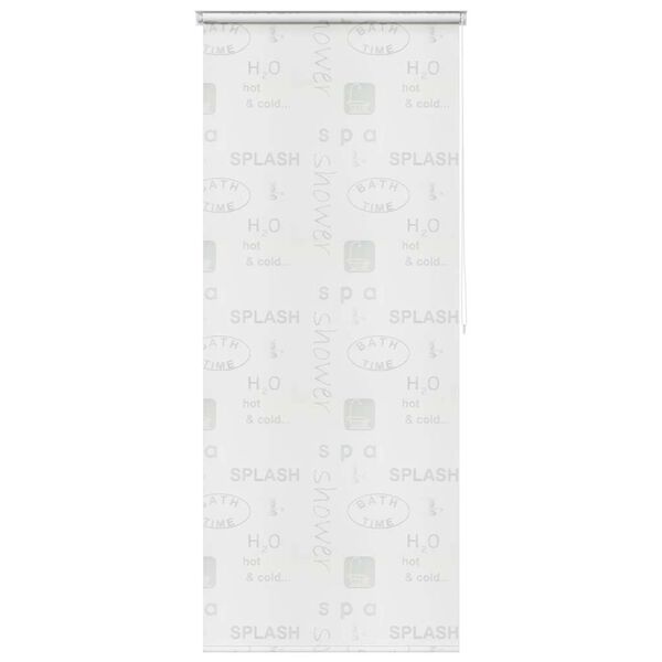 vidaXL Rolgordijn voor douche 80x240 cm splash