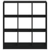 vidaXL Boekenkast 102x32x108 cm bewerkt hout zwart