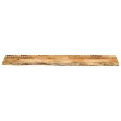 vidaXL Tafelblad met natuurlijke rand 140x30x3,8 cm massief mangohout