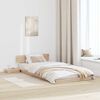 vidaXL Bedframe Bruin 80 x 200 cm Hout