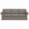 vidaXL Bank Taupe Totale afmetingen: 215 x 82 x 80 cm (B x D x H)