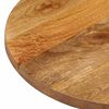 vidaXL Tafelblad ovaal 100x40x2,5 cm massief mangohout