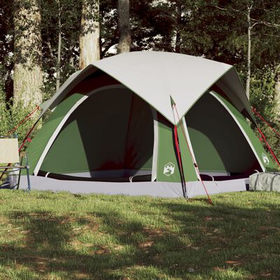 vidaXL Tent 4-persoons waterdicht groen