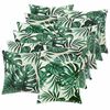 vidaXL Kussensloop 12 pcs HEERLEN Bladpatroon 50 x 50 cm Polyester