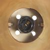 vidaXL Wandlamp industrieel E27 45x25 cm messingkleurig