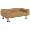 vidaXL Hondenmand 70x45x26,5 cm fluweel bruin