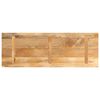 vidaXL Tafelblad rechthoekig 140x50x2,5 cm massief mangohout