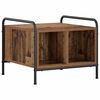 vidaXL Salontafel Oud hout 50 x 49 x 41 cm Bewerkt hout