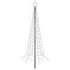 vidaXL Led-spiraalkerstboom met grondpen EKENAS 180 cm 220 LED's