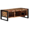 vidaXL Salontafel 90x50x36 cm massief gerecycled hout meerkleurig