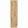 vidaXL Hoge kast Artisan Eiken 31.5 x 32 x 122.5 cm