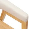 vidaXL Eettafelstoelen 2 pcs Naturel 54 x 57 x 73 cm