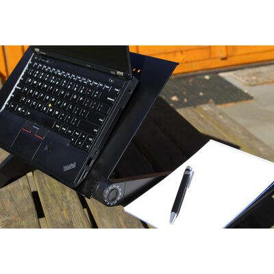 United Entertainment Laptopstandaard multifunctioneel zwart