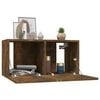 vidaXL Tv-meubelen 4 st 60x30x30 cm bewerkt hout gerookt eikenkleurig