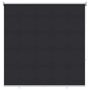 vidaXL Buitenrolgordijn UV-bescherming Antracietkleurig 100 x 230 cm