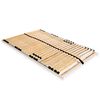vidaXL Lattenbodem met 28 latten 7 zones 120x200 cm