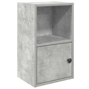 vidaXL Boekenkast 31x24x52 cm bewerkt hout betongrijs