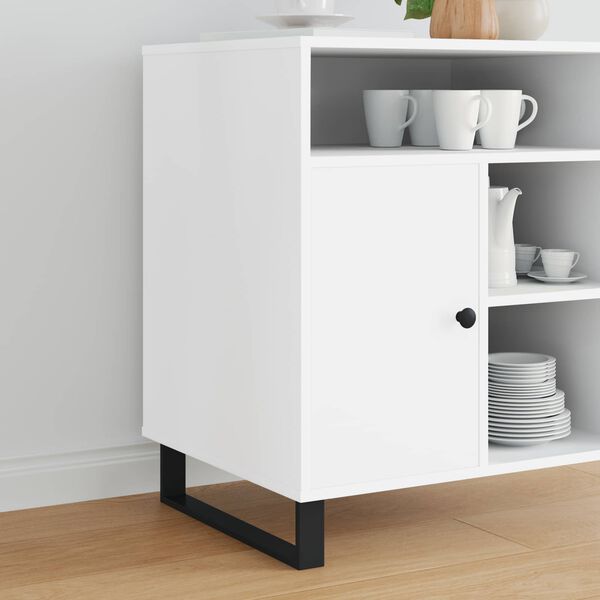 vidaXL Meubelpoten 12 pcs Zwart 43,6 x 4 x 10 mm IJzer