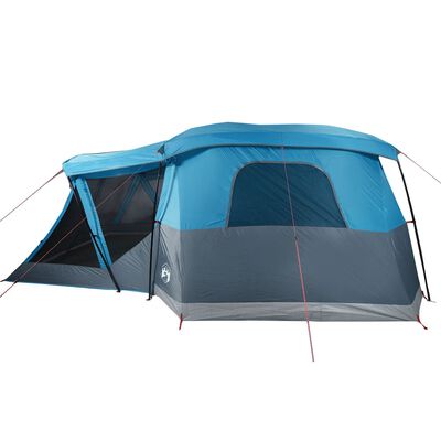 vidaXL Tent met luifel 4-persoons waterdicht blauw