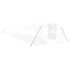 vidaXL Tuinkas met stalen frame 54 m&sup2; 18x3x2 m wit