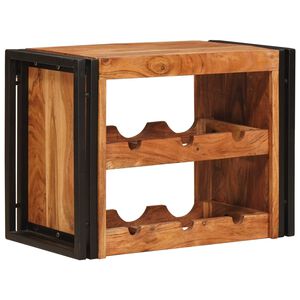 vidaXL Wijnrek Bruin 60 x 45 x 33 cm Massief Acaciahout