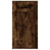 vidaXL Bureaukastje 40x49x75 cm bewerkt hout gerookt eikenkleurig