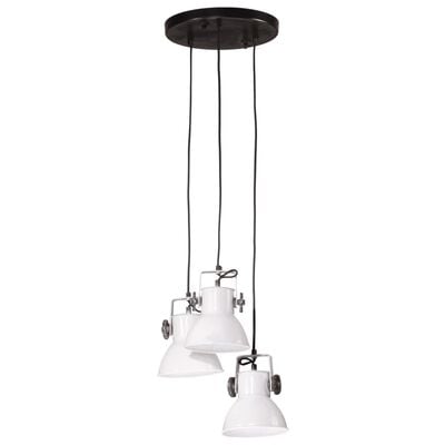 vidaXL Hanglamp 25 W E27 30x30x100 wit