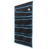 vidaXL Opslagzak met opslag Zwart en Blauw 63,5 x 40 cm oxford