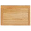 vidaXL Ladekast hoog 45x32x115 cm massief eikenhout