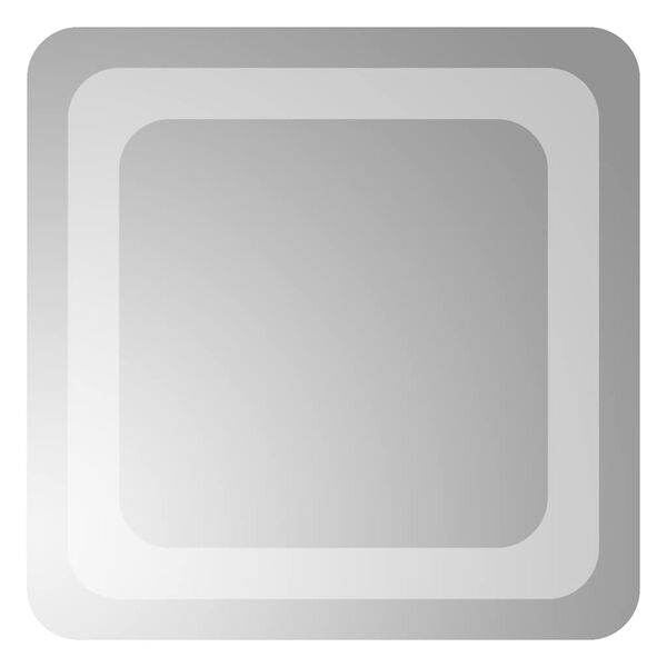 vidaXL Badkamerspiegel LED 30x30 cm