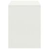 vidaXL Nachtkastjes 2 st 35x30x40 cm massief grenenhout wit