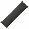 vidaXL Kussensloop HOUTEN Donkergrijs 40 x 145 cm Faux Linnen