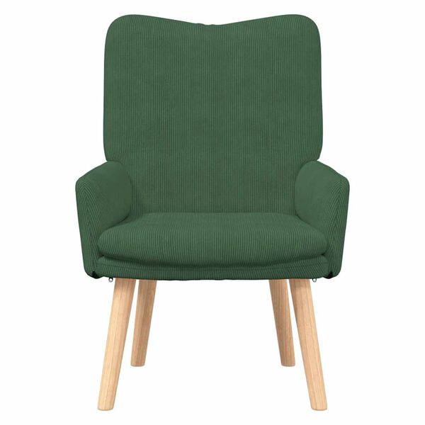 vidaXL Fauteuil Jungle Groen 63 x 67 x 94 cm Stof