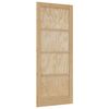 vidaXL Binnendeur 86 x 211 cm Multiplex Naturel