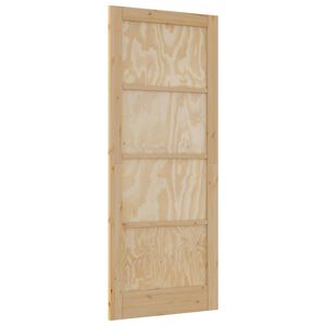 vidaXL Binnendeur 86 x 211 cm Multiplex Naturel
