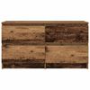 vidaXL Tv-meubel 100x35x54 cm bewerkt hout oud houtkleurig