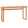 vidaXL Bureau 120x45x75 cm massief teakhout