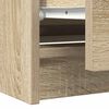 vidaXL Tv-meubel 100x35x54 cm bewerkt hout sonoma eikenkleurig
